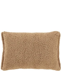 J. Queen New York Cava Geo Striped Interlock Reversible Quilted Boudoir Pillow