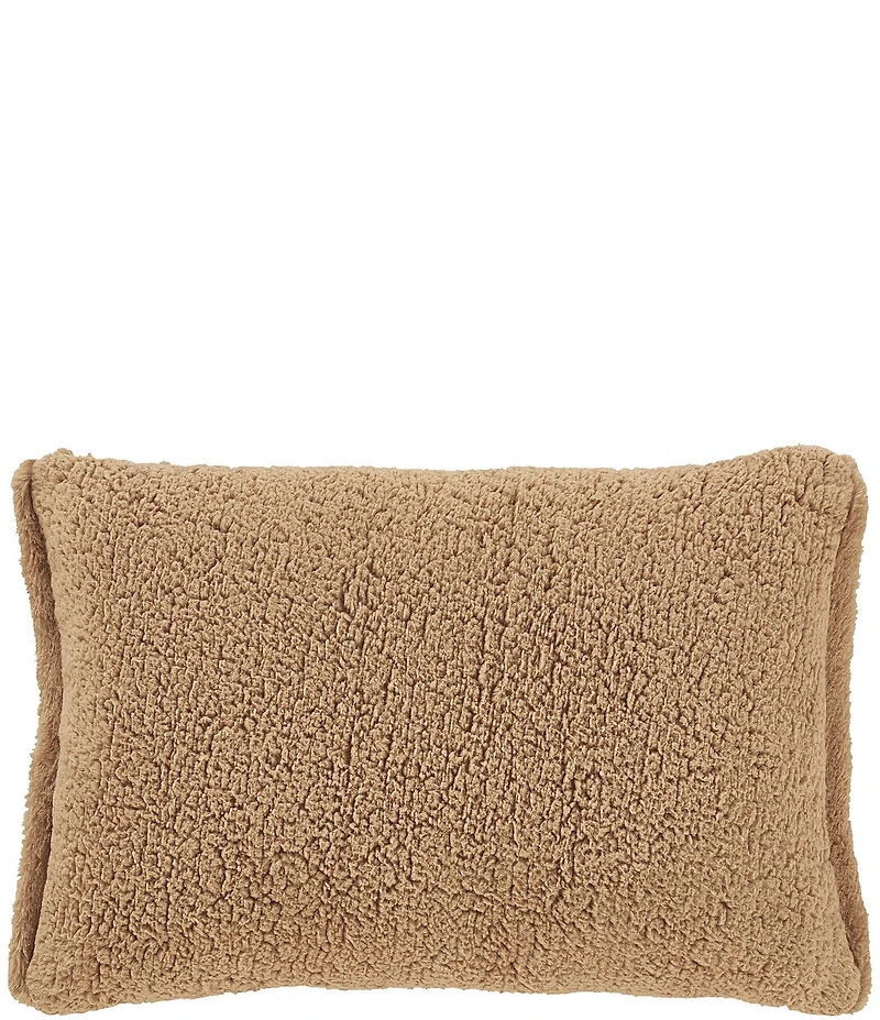 J. Queen New York Cava Grand Scale Cable Design Reversible Boudoir Pillow