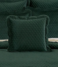 J. Queen New York Holiday Collection Marissa Quilted Square Pillow