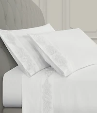 J. Queen New York Imperial Embroidered Sheet Set