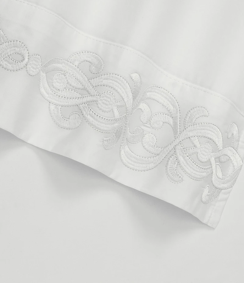 J. Queen New York Imperial Embroidered Sheet Set