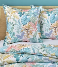 J. Queen New York J. By J. Queen New York Bahama Tropical Botanical Print Euro Sham