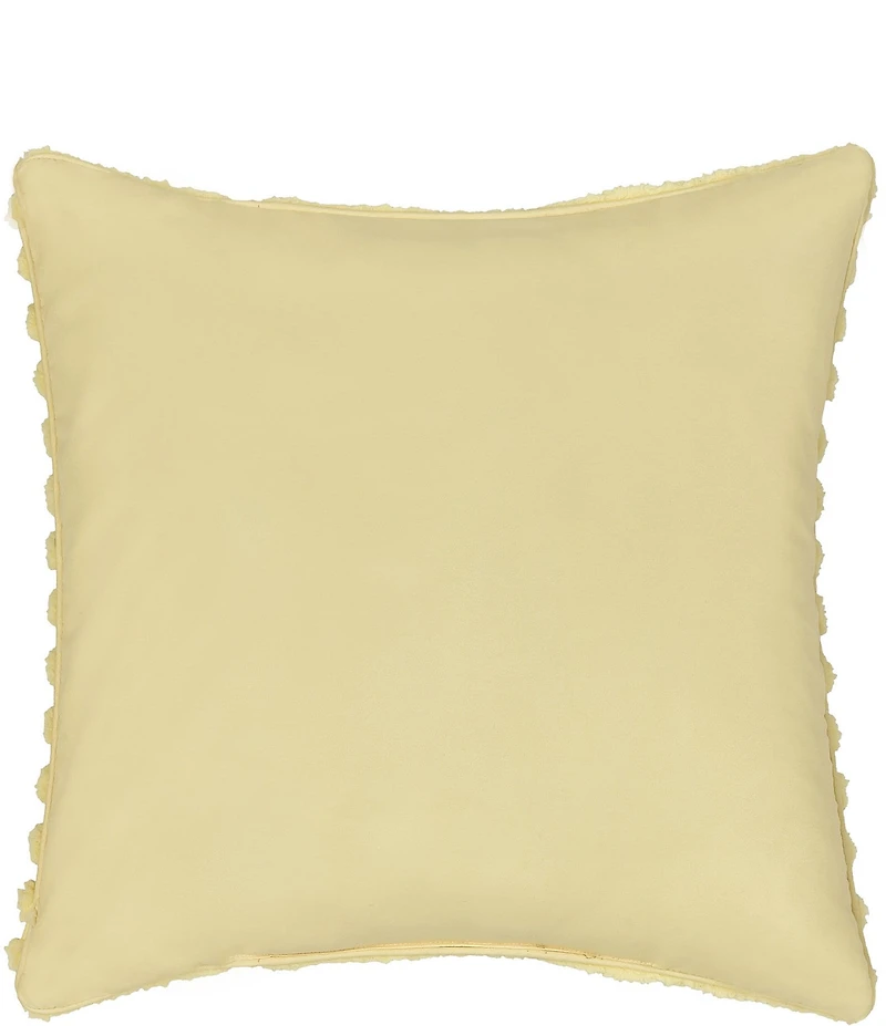 J. Queen New York J. By J. Queen New York Darby Tufted Striped Pattered Square Pillow