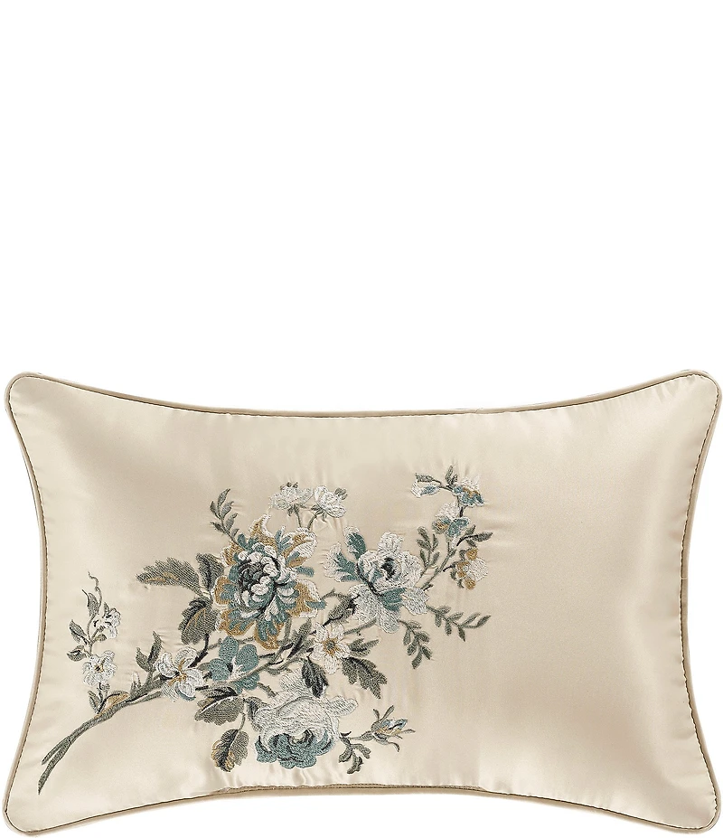 J. Queen New York Jacqueline Floral Boudoir Pillow