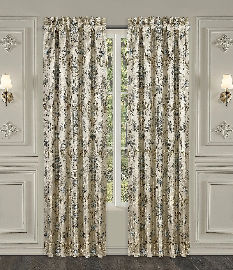 J. Queen New York Jacqueline Floral Jacquard Window Treatment
