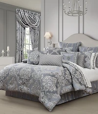 J. Queen New York Krista Oversized Woven Damask Comforter Set
