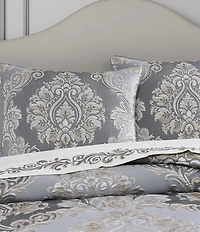 J. Queen New York Krista Oversized Woven Damask Comforter Set