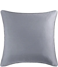 J. Queen New York Krista Woven Damask Striped Reversible Euro Sham
