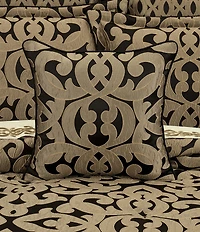 J. Queen New York La Boheme Damask Square Pillow