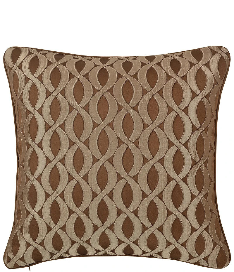 J. Queen New York La Boheme Damask Square Pillow