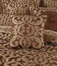 J. Queen New York La Boheme Damask Square Pillow
