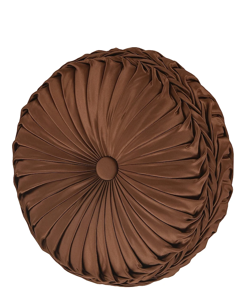 J. Queen New York La Boheme Tufted Round Pillow