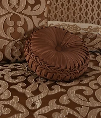 J. Queen New York La Boheme Tufted Round Pillow