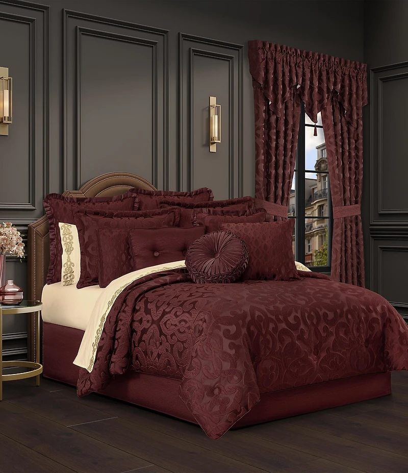 J. Queen New York La Boheme Two Button-Tufted Gusseted Boudoir Pillow