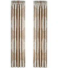 J. Queen New York La Scala Dramatic Damask Window Treatments
