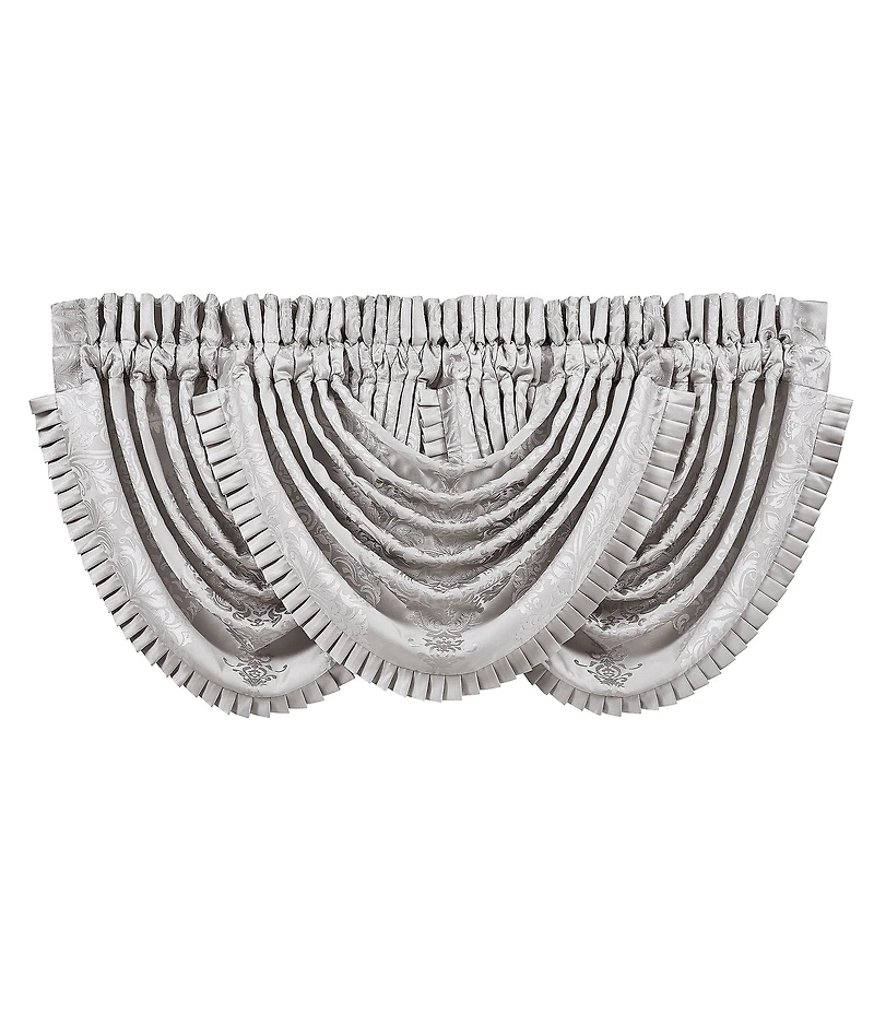 J. Queen New York La Scala Dramatic Damask Window Treatments