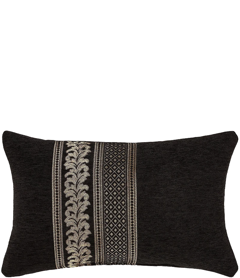 J. Queen New York Laurenza Reversible Boudoir Decorative Throw Pillow