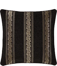 J. Queen New York Laurenza Woven Striped Border Reversible Euro Sham