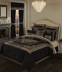 J. Queen New York Laurenza Woven Striped Border Reversible Euro Sham