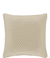 J. Queen New York Lazlo Woven Damask Reversible Square Pillow