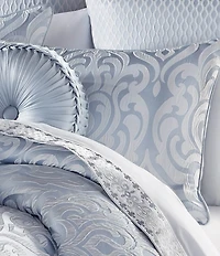 J. Queen New York Liana Woven Damask Pattern Comforter Set