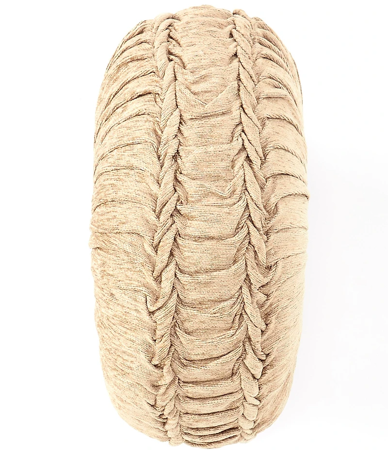 J. Queen New York Luciana Tufted Round Pillow