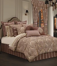 J. Queen New York Lupita Woven Striped Border Euro Sham
