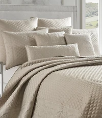 J. Queen New York Embroidered Lyndon Quilted Coverlet