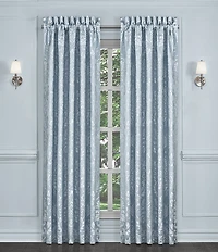 J. Queen New York Malita Jacquard Damask Lined Window Treatment