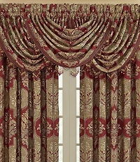 J. Queen New York Maribella Woven Damask Window Drapery Panel