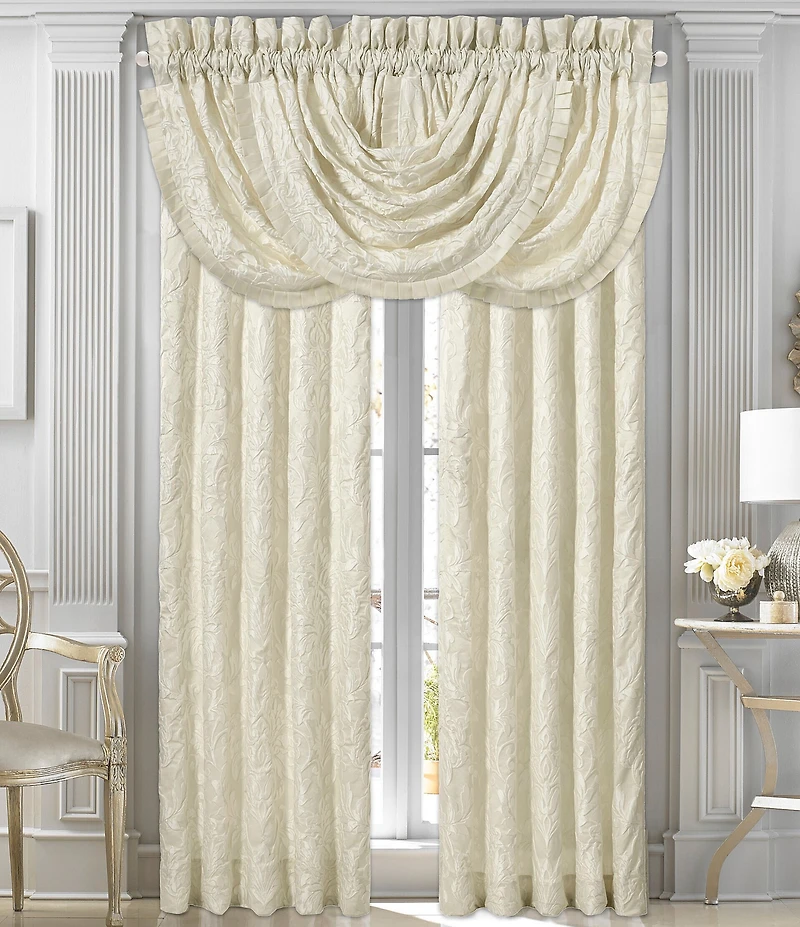J. Queen New York Marquis Damask Window Treatments
