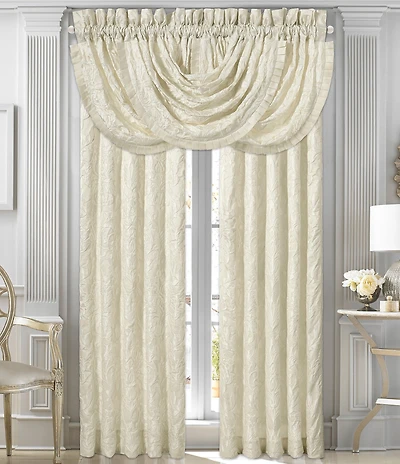 J. Queen New York Marquis Damask Window Treatments