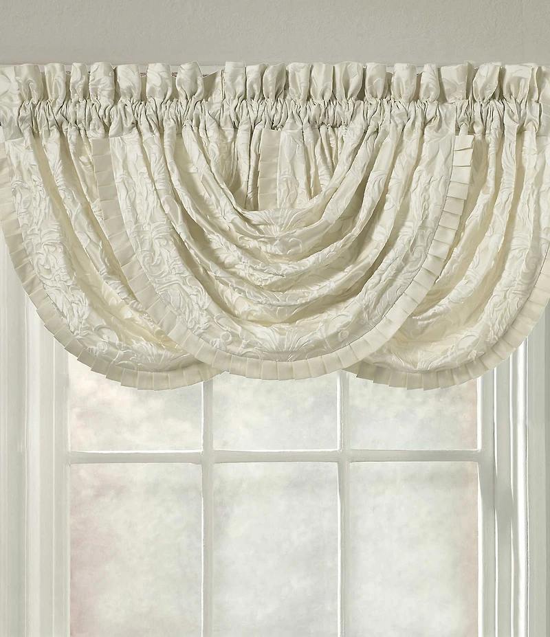 J. Queen New York Marquis Damask Window Treatments