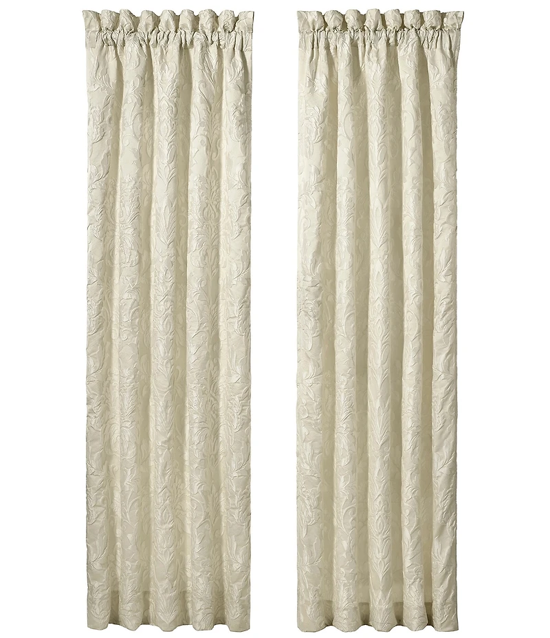 J. Queen New York Marquis Damask Window Treatments
