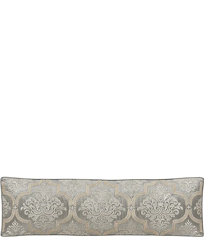 J. Queen New York Martina Matelasse Diamond Embossed Reading Bolster Pillow
