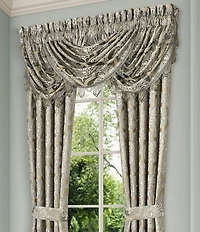 J. Queen New York Martina Elegant Damask Window Treatment