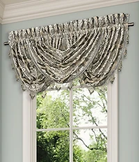 J. Queen New York Martina Elegant Damask Window Treatment