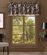 J. Queen New York Martinique Tropical Palm Leaf Print Window Treatment