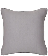 J. Queen New York Mary Woven Damask Embroidered Square Pillow