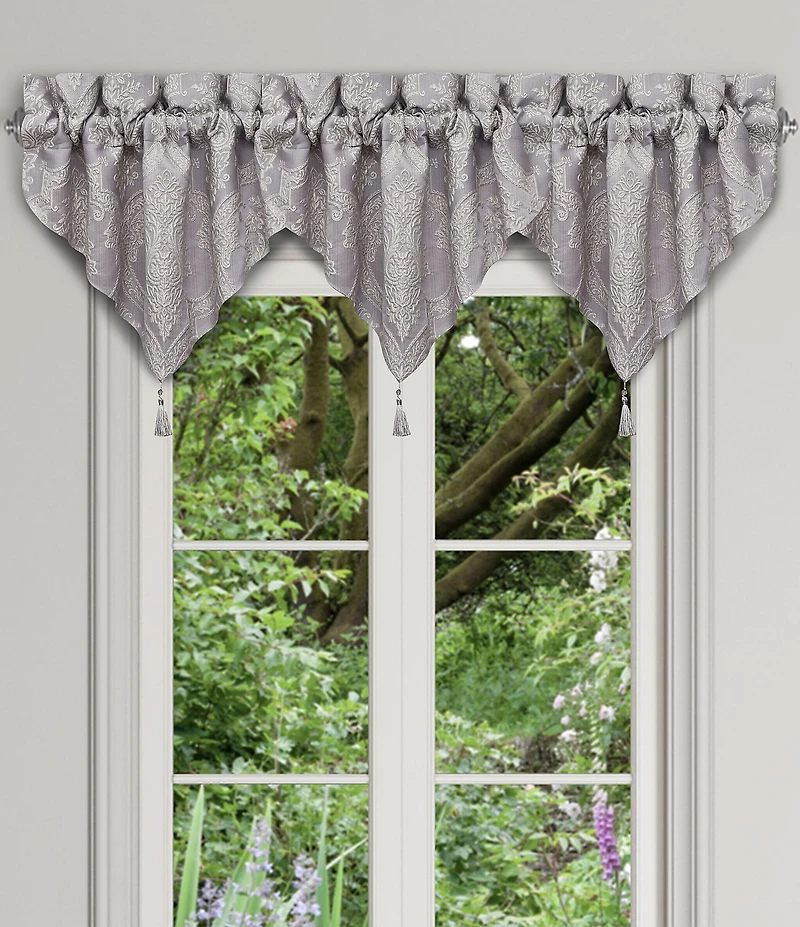 J. Queen New York Mary Woven Damask Window Treatment