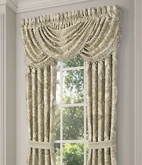 J. Queen New York Meredith Woven Damask Window Treatment