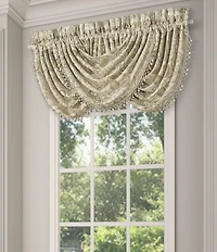 J. Queen New York Meredith Woven Damask Window Treatment