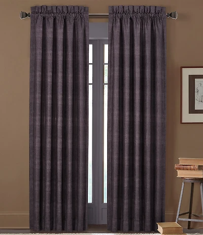 J. Queen New York Mesa Velvet Chenille Window Panel