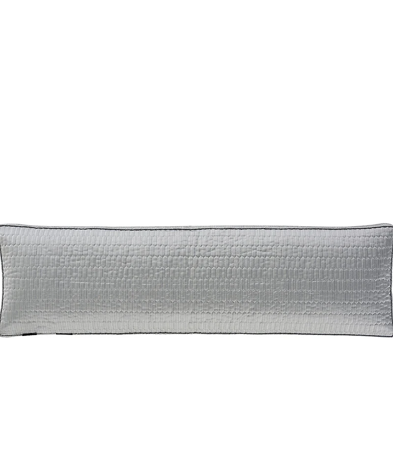 J. Queen New York Metropolitan Oversized Reversible Reading Bolster Pillow