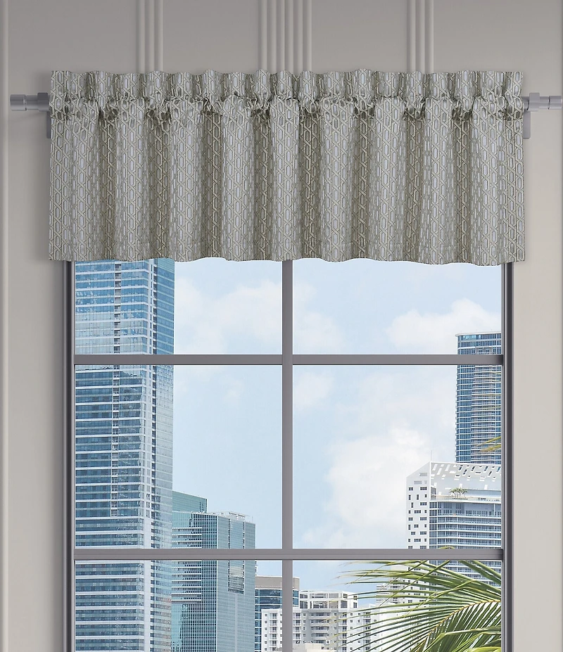 J. Queen New York Metropolitan Metallic Geometric Window Treatment