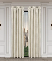 J. Queen New York Metropolitan Metallic Geometric Window Treatment