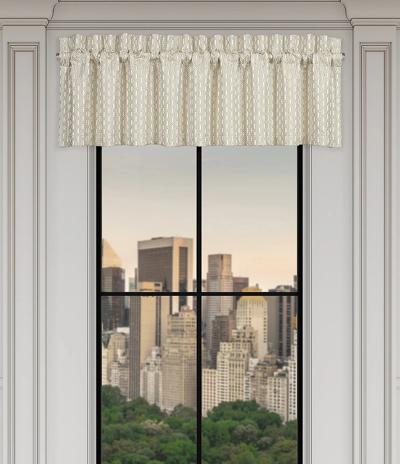 J. Queen New York Metropolitan Metallic Geometric Window Treatment