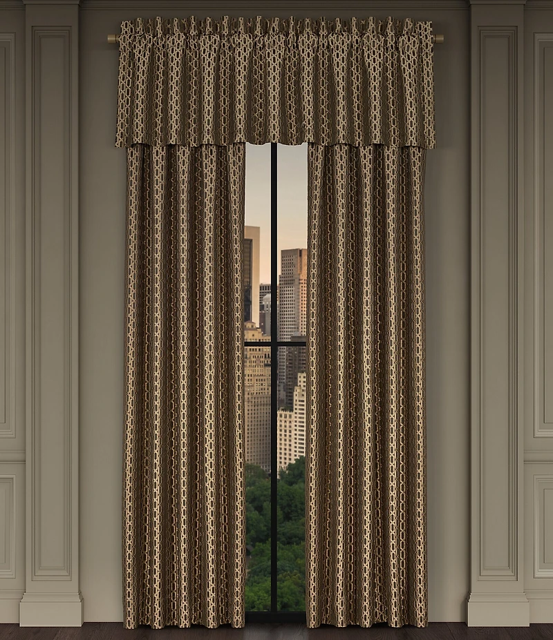 J. Queen New York Metropolitan Metallic Geometric Window Treatment