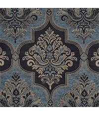 J. Queen New York Middlebury Damask Lined Window Treatments