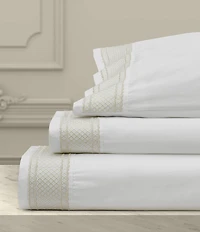 J. Queen New York Monarch Embroidered Sheet Set